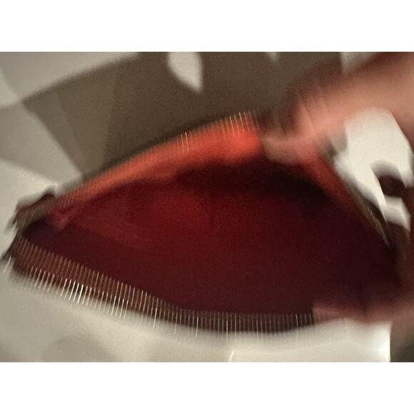 Coach Signature Wristlet Brown/Red Leather Trim – Classic Logo Print - Picture 9 of 11